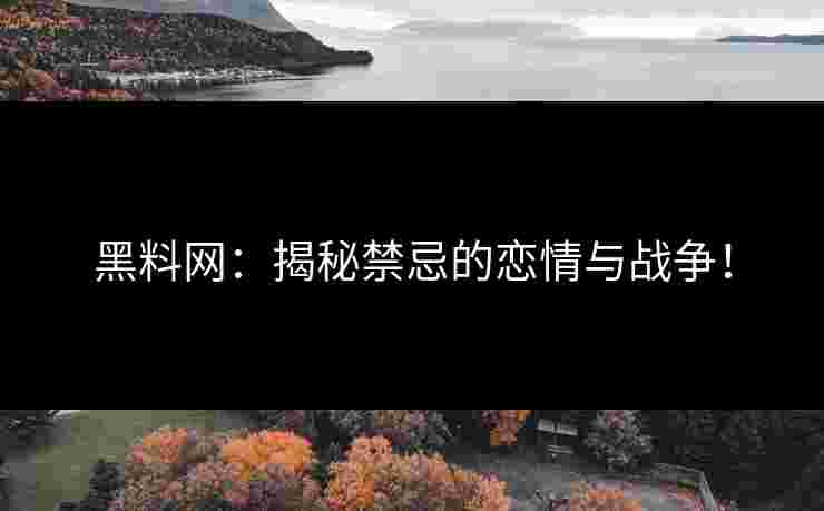 黑料网：揭秘禁忌的恋情与战争！